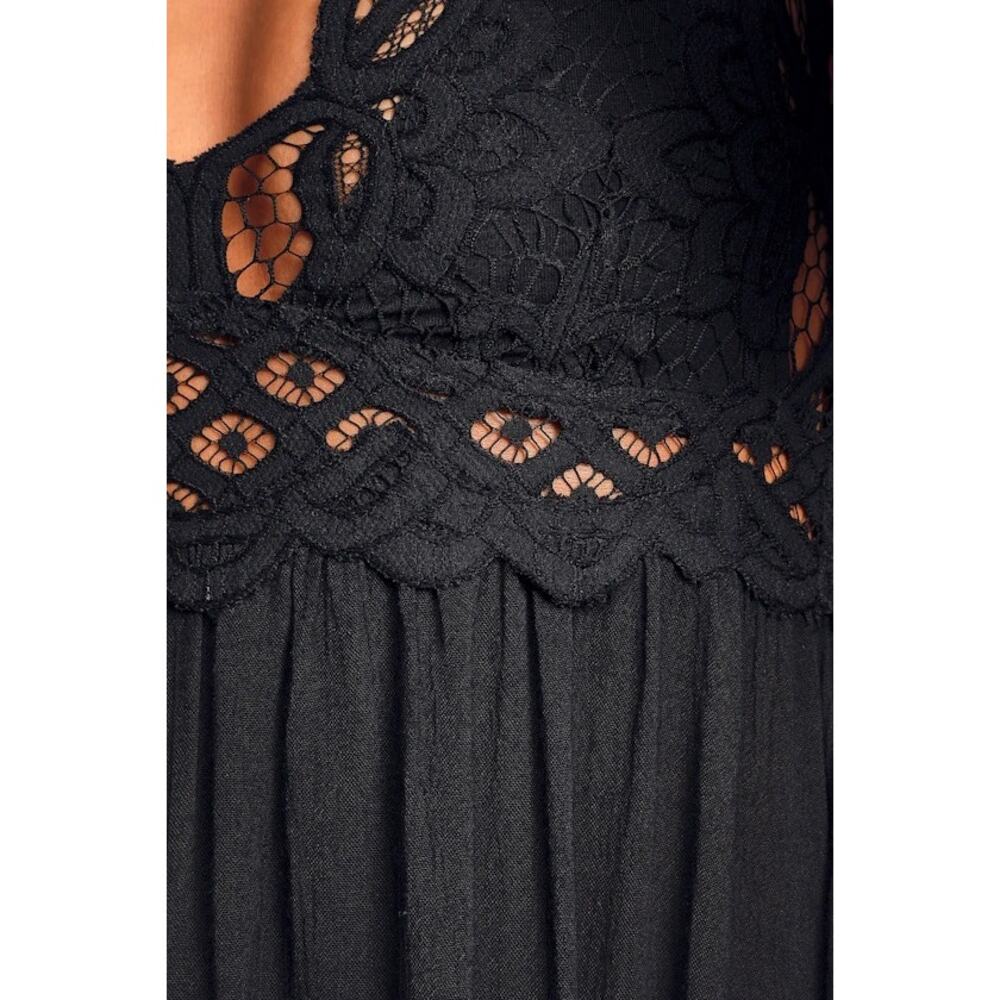 Free People Adella Maxi Slip Dress L - Picture 8 of 8
